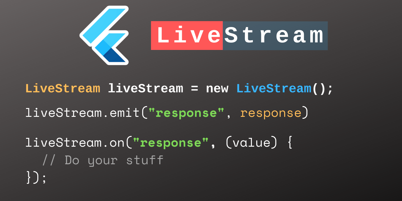 LiveStream - Flutter Package